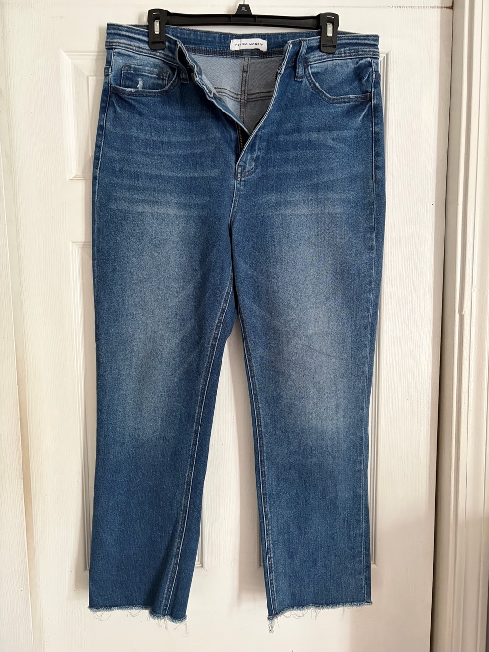 Flying Monkey Medium Blue Straight-Leg Women’s Jeans